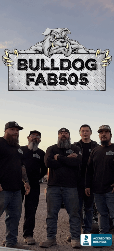 The crew behind the craft. Bulldog Fab505. Quality you can trust, built by men who stand behind their work.
 